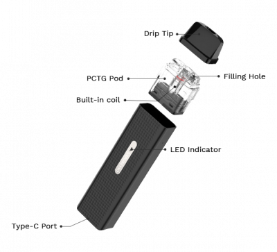 Vaporesso XROS MINI 1000mAh KIT (silver)